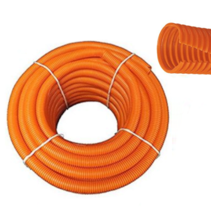 HV flexible conduit slit